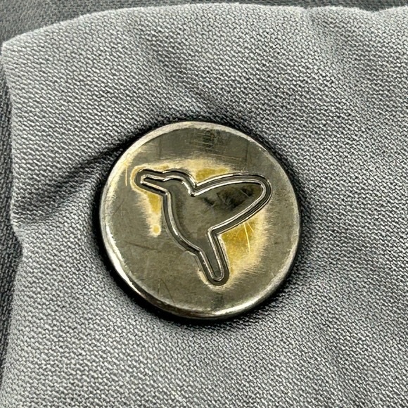 Birddogs Chino Pants Mens 36x30 (Act 36x28) Gray Stretch Hidden Zip Pocket - Picture 2 of 9